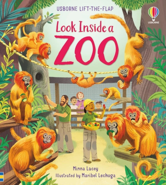 Usborne Look Inside: A Zoo