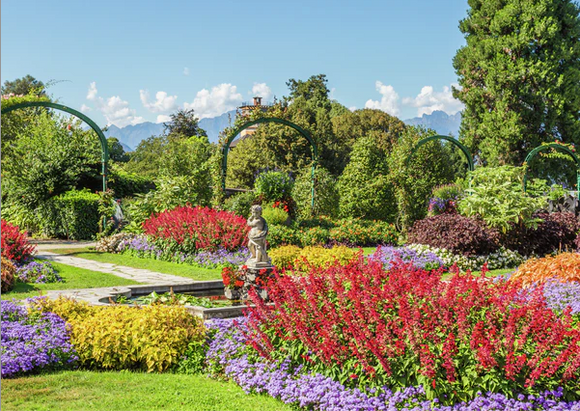 Park of Villa Pallavicino, Stresa, Italy 1000pc