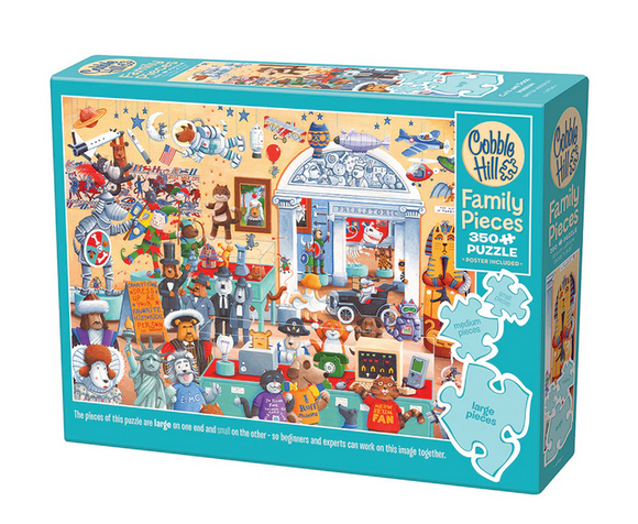 Family Puzzle - Cats and Dogs Museum 350pc