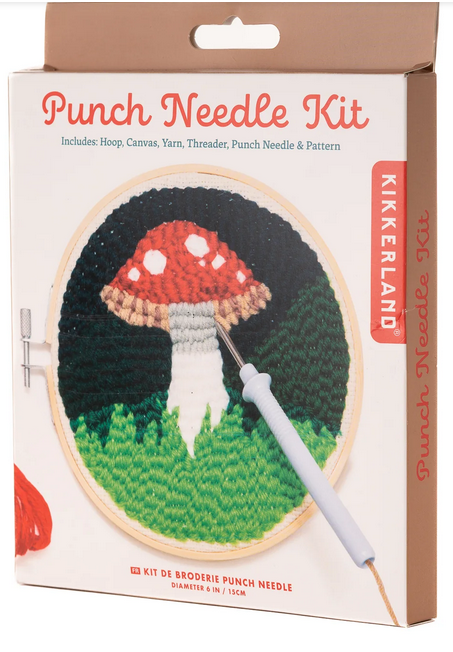 Mushroom Punch Needle Kit