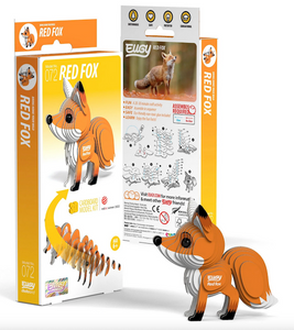 EUGY Red Fox 3D Puzzle