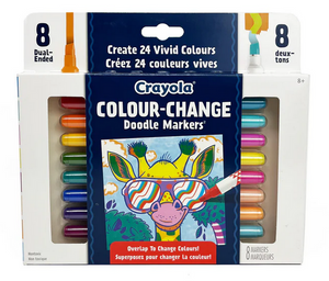 Crayola Colour Change Doodle Marker - 8pk