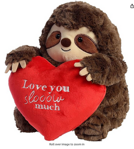 9" Love You Slow Much Sloth