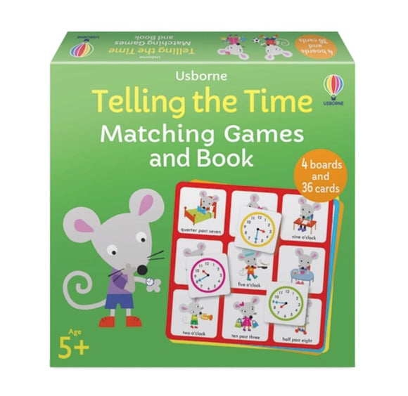 Telling the Time - Matching Games and Book