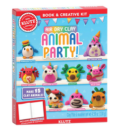 Air-Dry Clay Animal Party!