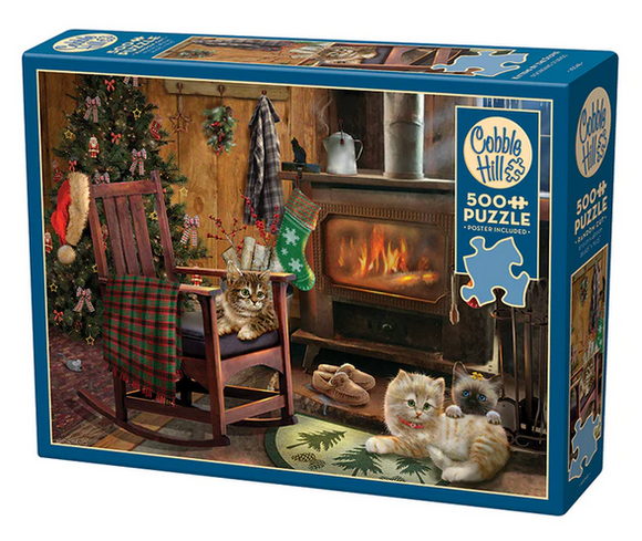 Kittens by the Stove 500pc
