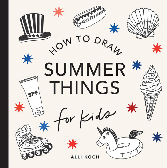 How To Draw Summer Things for Kids
