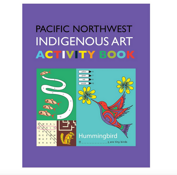 Pacific Northwest Indigenous Art Activity Book