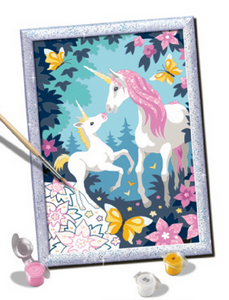 CreArt: Hello Little Unicorn 7x10 Paint by Number