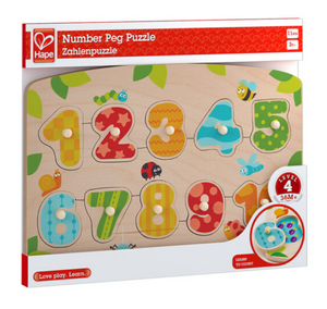 Peg Puzzle: Numbers