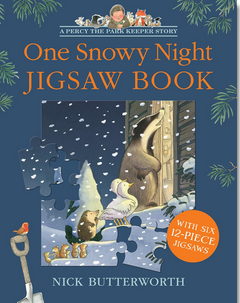 Percy the Park Keeper: One Snowy Night Jigsaw Book