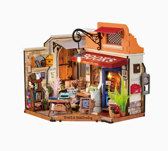 Rolife: DIY Miniature House Kit - Corner Bookstore