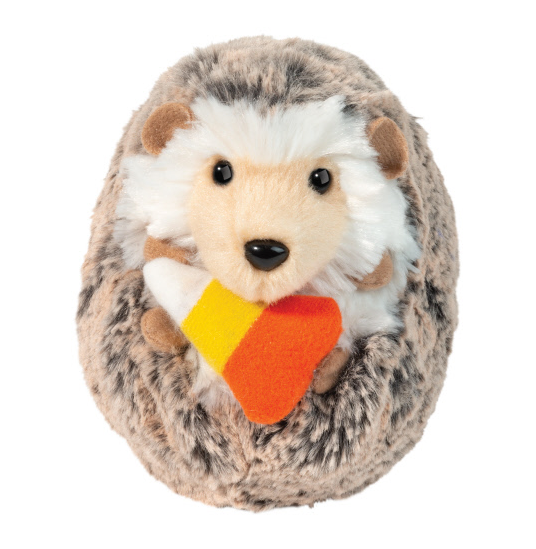 Halloween Spunky Hedgehog w/ Candy Corn