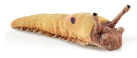 Mini Banana Slug Finger Puppet