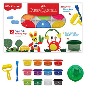 Little Creatives 12 Super Soft Modeling Dough