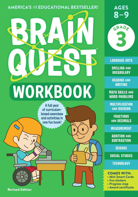 Brain Quest Workbook: 3rd Grade Revised Edition