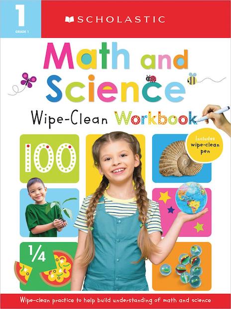 First Grade Math/Science Wipe Clean Workbook