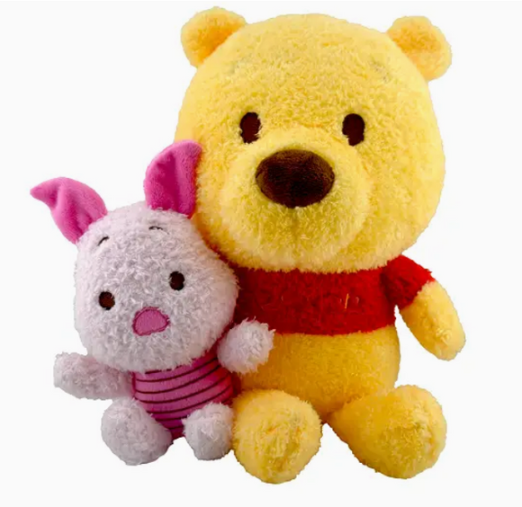 Disney Winnie the Pooh and Piglet - Cuteeze Best Friends Plush