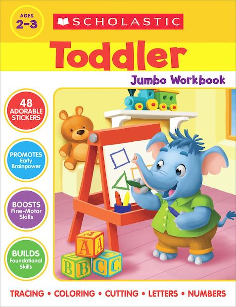 Scholastic Toddler Jumbo Workbook: Early Skills