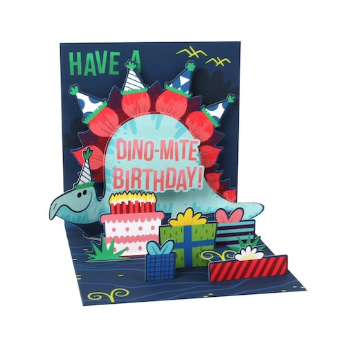 Dino-mite Pop-Up Birthday Card