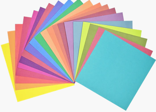Origami Paper - 20 Vivid Colours