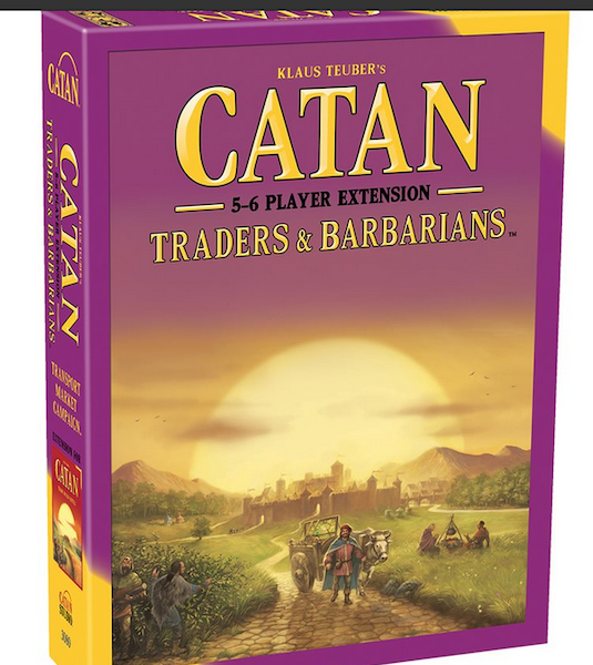 Catan Expansion: Traders and Barbarians 5 - 6 Player Extension