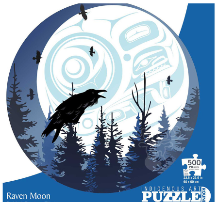 Indigenous Collection: Raven Moon Round - 500pcs