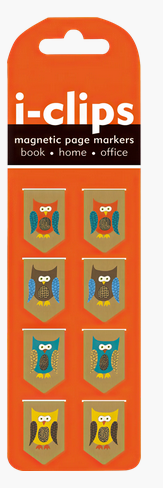 Owls - i-Clips Magnetic Bookmarks