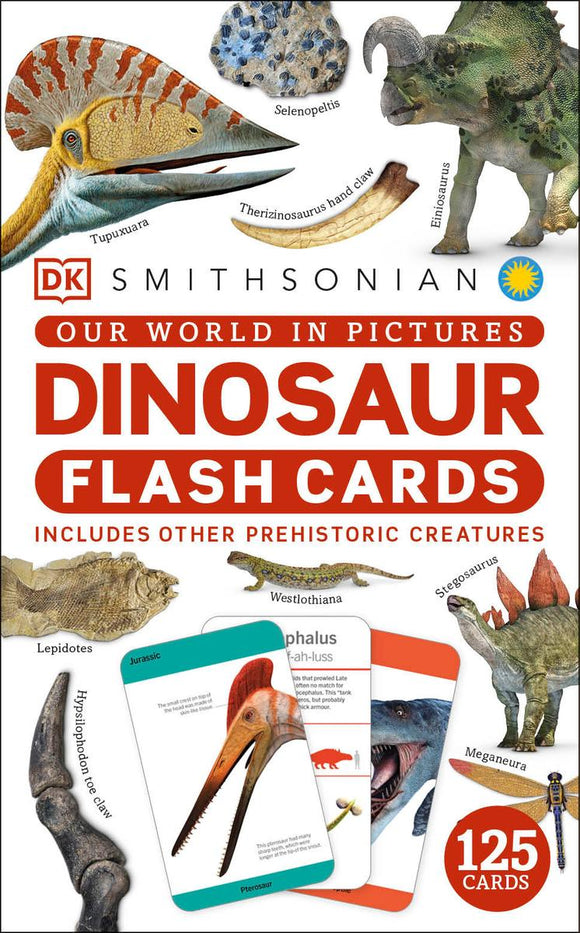 Our World in Pictures: Dinosaur Flash Cards