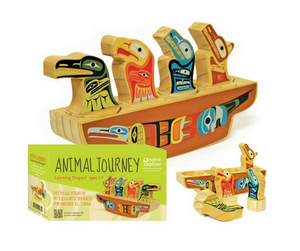 Animal Journey - Raven & Friends - Learning Shapes Set