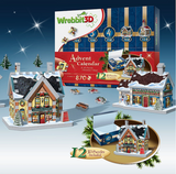 Christmas Village 3D Puzzle Advent Calendar