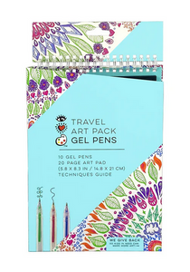 Travel Art Pack Gel Pens - 10pk