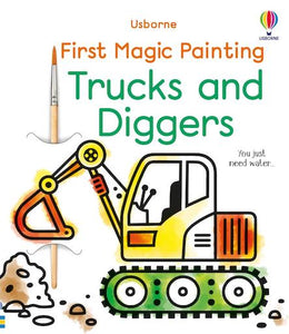 First Magic Painting - Trucks and Diggers