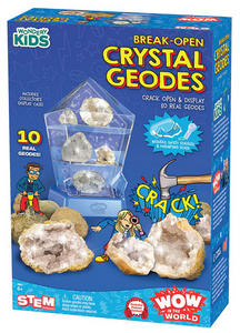 Break-Open Crystal Geodes: WOW in the World!