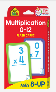 Multiplication Flash Cards