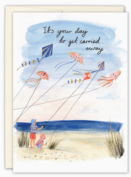 Colorful Kites - Birthday Card