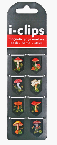 Mushrooms - i-Clips Magnetic Bookmarks