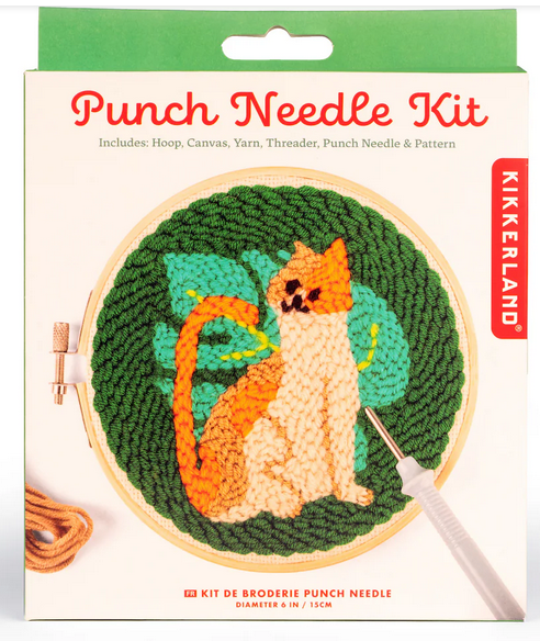Cat Punch Needle Kit