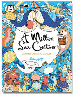 A Million Sea Creatures: Marine Cuties to Colour