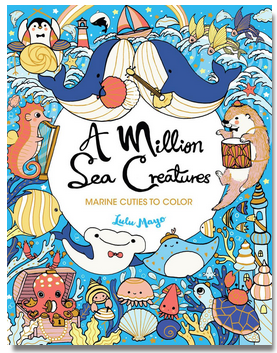 A Million Sea Creatures: Marine Cuties to Colour