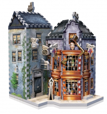 Harry Potter 3D Puzzles: Diagon Alley Collection: Weasleys' Wizard Wheezes & Daily Prophet 285pc
