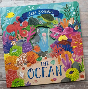 Nature Die Cut Book-Ocean