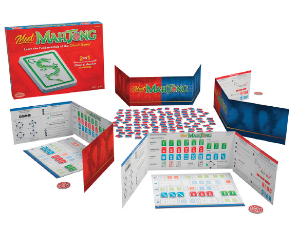 Meet Mahjong: Learn the Fundamentals of the Classic Game! 2 in 1 Chinese and American Versions