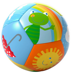 Rainbow World Baby Ball 4.5"