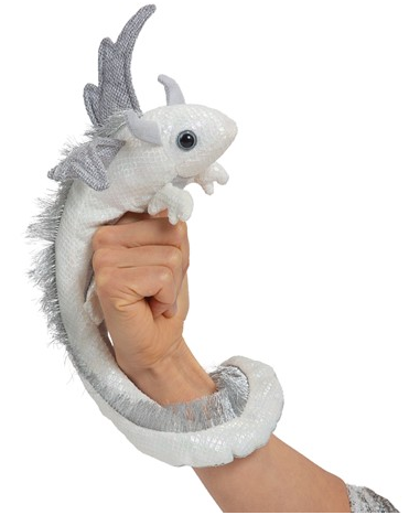 Pearl Dragon Wristlet Puppet