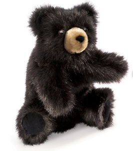 Baby Black Bear Puppet