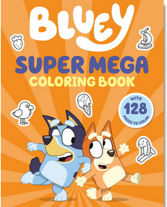 Bluey: Super Mega Colouring Book
