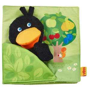 Orchard Soft Book with Raven Finger Puppet