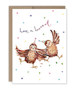 Owls Have A Hoot Birthday Card