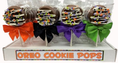 Halloween Oreo Cookie Pops